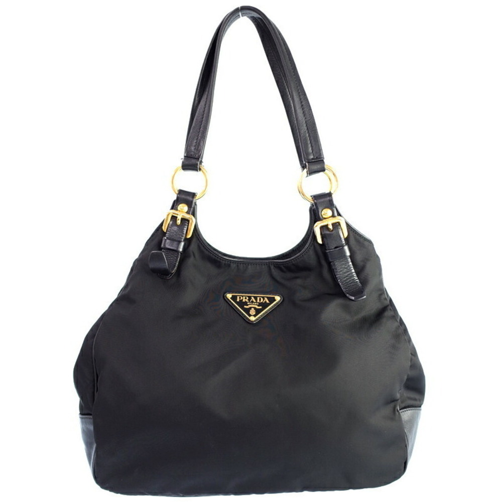 Prada Tessuto shoulder bag Black